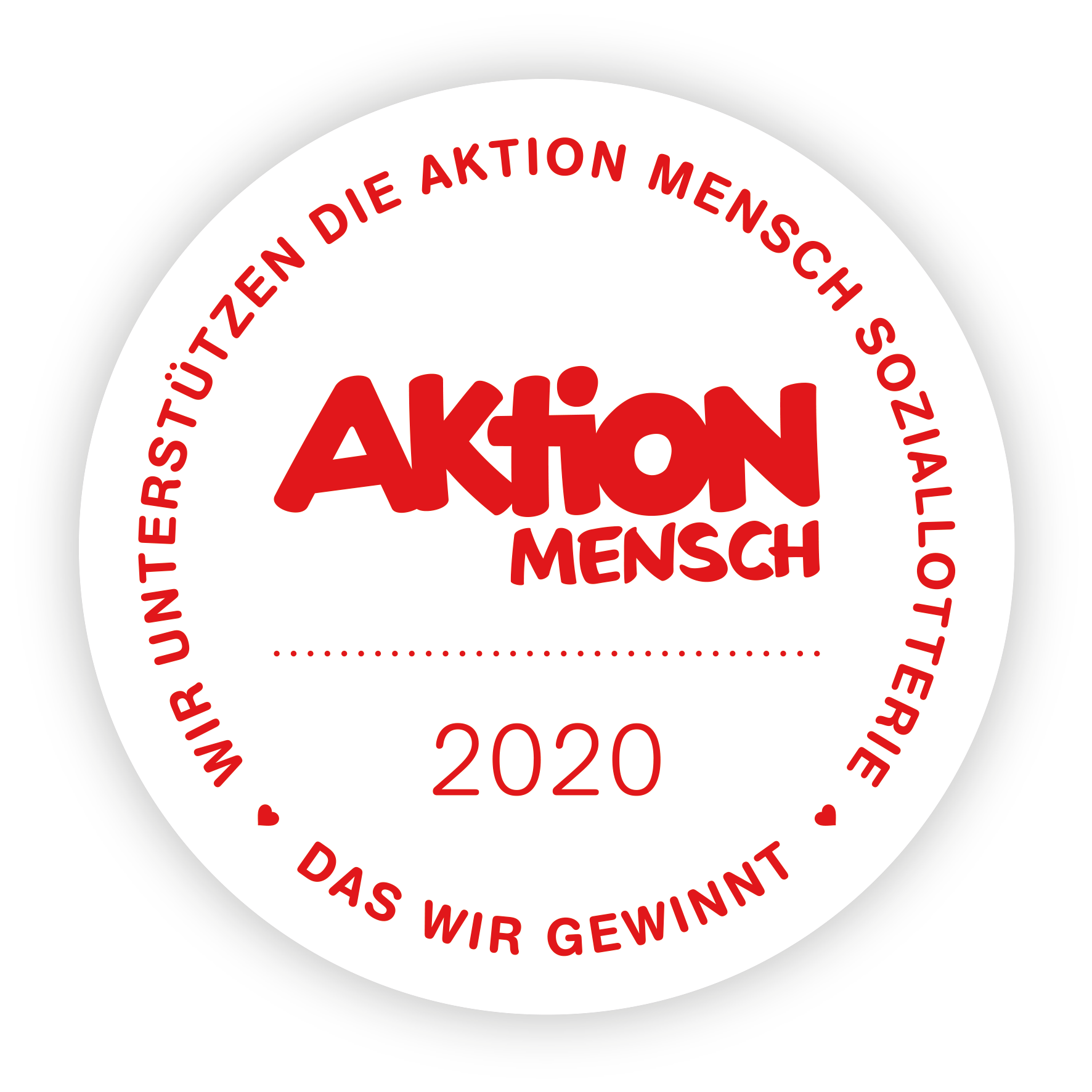 Wir unterstützen die “Aktion Mensch“